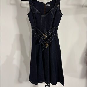 Versace Jeans Couture Denim Corset Dress - NWT
